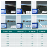 High Flexible PET Solar Protection Car Window Film Black Automotive Window Tint UV Proof for Windshield