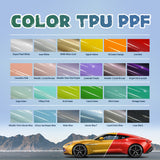 Better color TPU color change film,High brightness, high gloss, paint protection film, up to 365 kinds of color options