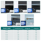 High Flexible PET Solar Protection Car Window Film Black Automotive Window Tint UV Proof for Windshield