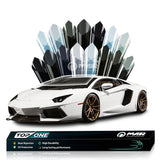 High Flexible PET Solar Protection Car Window Film Black Automotive Window Tint UV Proof for Windshield